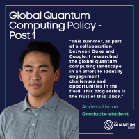 1 Researching the global quantum computing landscape in an effort to identify engagement challenges and opportunities in the field