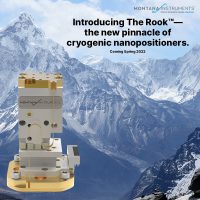 Montana Instruments Corporation announces the upcoming Spring 2022 release of their brand-new cryogenic nanopositioner, The Rook.
